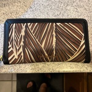 Vera Bradley RFID Georgia Wallet Banana Leaves